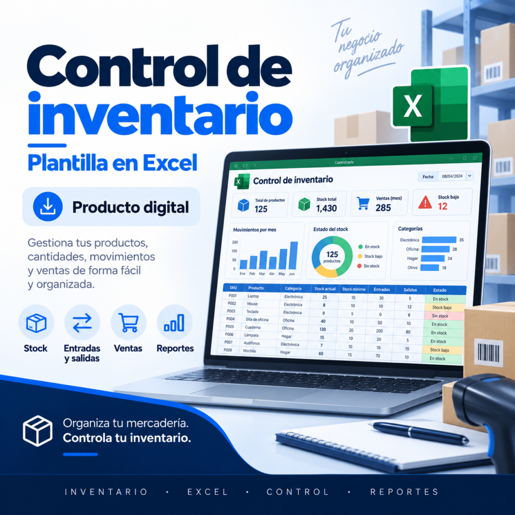 Control de Inventario, Ventas y Gastos