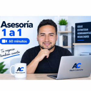 Asesoría personalizada 1 a 1 — 60 minutos